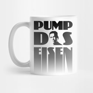 Pump the iron bodybuilding fitness gift shirt Mug